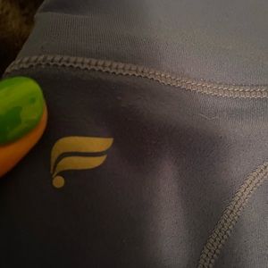 Blue fabletics powerhold 7/8 leggings